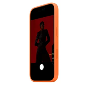 Силіконовий чохол Apple Silicone Case with MagSafe Orange для iPhone 17 Pro - Фото 4