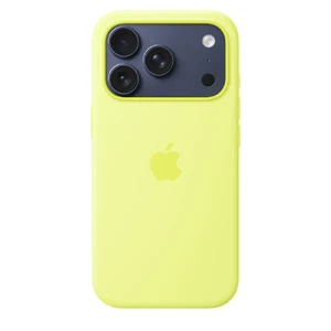 Силіконовий чохол Apple Silicone Case with MagSafe Neon Yellow для iPhone 17 Pro - Фото 3