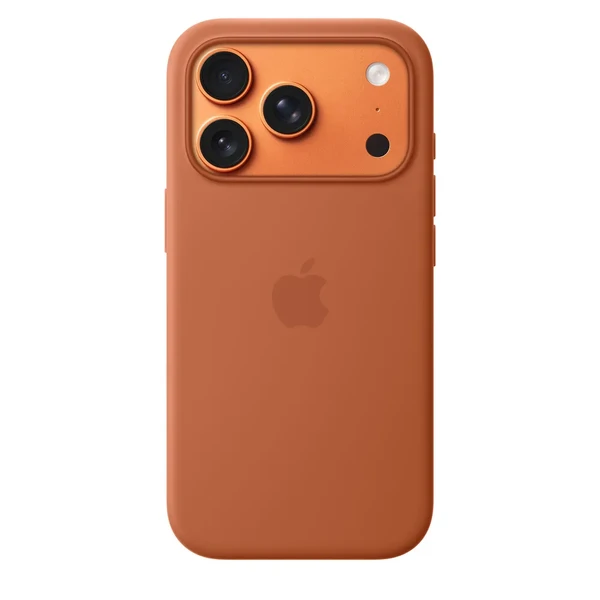 Силиконовый чехол Apple Silicone Case with MagSafe Terra Cotta для iPhone 17 Pro в Черкассах