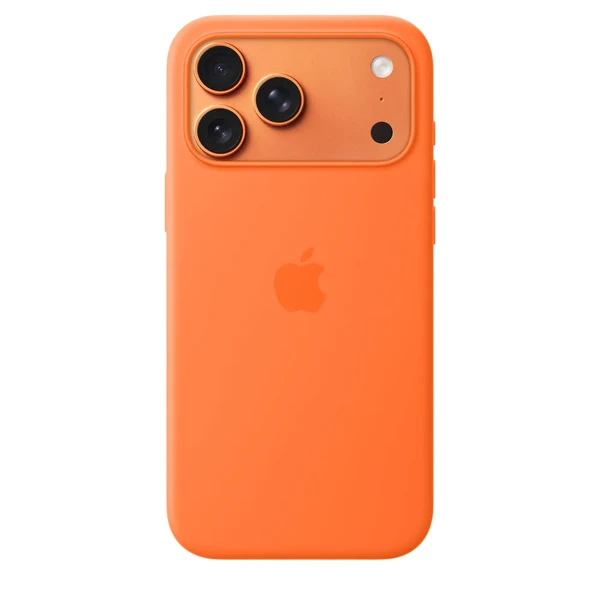 Силиконовый чехол Apple Silicone Case with MagSafe Orange для iPhone 17 Pro Max в Виннице