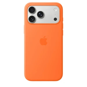 Силіконовий чохол Apple Silicone Case with MagSafe Orange для iPhone 17 Pro Max - Фото 2