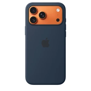 Силіконовий чохол Apple Silicone Case with MagSafe Midnight для iPhone 17 Pro Max  - Фото 1