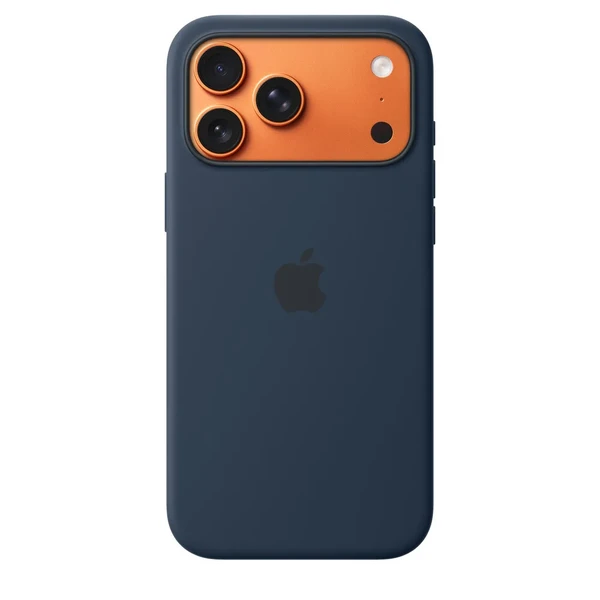 Силиконовый чехол Apple Silicone Case with MagSafe Midnight для iPhone 17 Pro Max в Виннице