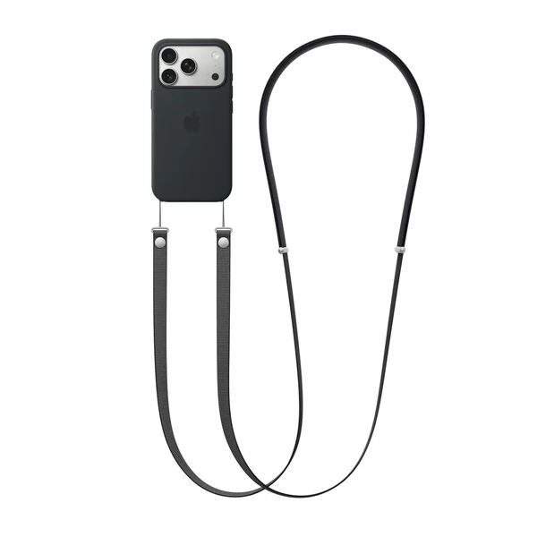 Ремінець Apple Crossbody Strap Black для iPhone у Дніпрі