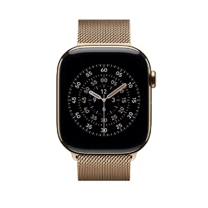 Ремінець Apple Milanese Loop Gold для Apple Watch 49mm | 46mm | 45mm | 44mm Розмір M/L - Фото 3