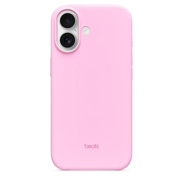 Защитный чехол Beats Case with MagSafe and Camera Control Pebble Pink для iPhone 17