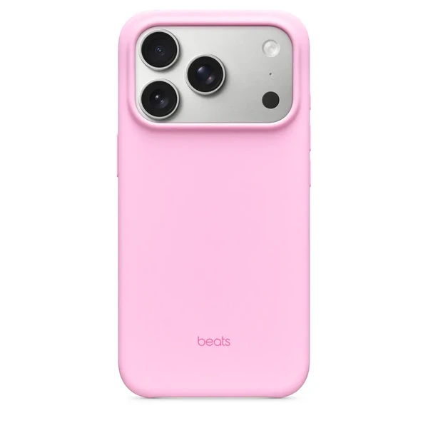 Захисний чохол Beats Case with MagSafe and Camera Control Pebble Pink для iPhone 17 Pro