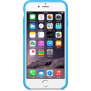 Силиконовый чехол Apple Silicone Case Blue (MGQJ2) для iPhone 6 | 6s - Фото 3