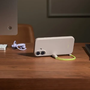 Чохол зі шнурком-підставкою Beats Kickstand Case with MagSafe and Camera Control Lime Stone для iPhone 17 - Фото 5