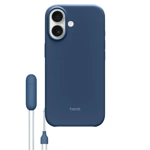 Чохол зі шнурком-підставкою Beats Kickstand Case with MagSafe and Camera Control Bedrock Blue для iPhone 17  - Фото 1