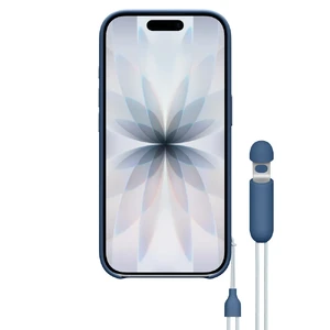 Чохол зі шнурком-підставкою Beats Kickstand Case with MagSafe and Camera Control Bedrock Blue для iPhone 17 - Фото 2