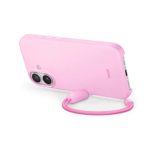 Чехол со шнурком-подставкой Beats Kickstand Case with MagSafe and Camera Control Pebble Pink для iPhone 17 - Фото 4
