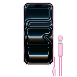 Чохол зі шнурком-підставкою Beats Kickstand Case with MagSafe and Camera Control Pebble Pink для iPhone 17 Pro Max - Фото 2