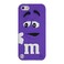 Силиконовый чехол M&M’s Purple для iPod Touch 5  - Фото 1