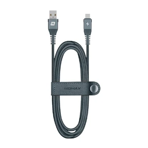 Кабель Momax Elite Link Grey USB-A to USB Type-C 1.2m
