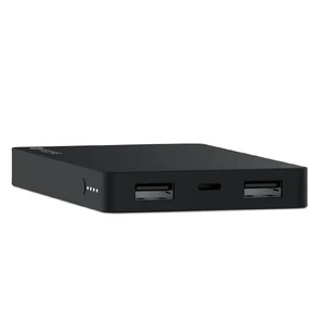 Повербанк с Lightning портом Mophie Universal Battery Powerstation Black 5000 mAh - Фото 2