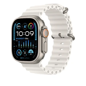 Ремінець Apple Ocean Band White для Apple Watch Ultra 2 49mm | 45mm | 44mm (MQE93) MQE93 - Фото 1