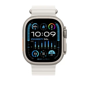Ремінець Apple Ocean Band White для Apple Watch Ultra 2 49mm | 45mm | 44mm (MQE93) - Фото 2