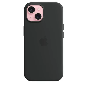 Силіконовий чохол Apple Silicone Case з MagSafe Black (MT0J3) для iPhone 15 - Фото 4