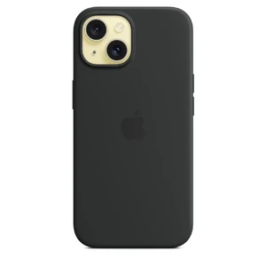 Силіконовий чохол Apple Silicone Case з MagSafe Black (MT0J3) для iPhone 15 - Фото 5
