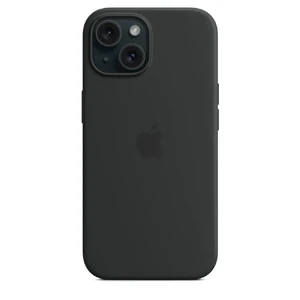 Силіконовий чохол Apple Silicone Case з MagSafe Black (MT0J3) для iPhone 15 - Фото 7