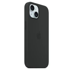 Силіконовий чохол Apple Silicone Case з MagSafe Black (MT0J3) для iPhone 15 - Фото 2