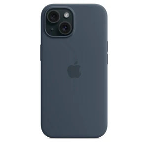 Силіконовий чохол Apple Silicone Case з MagSafe Storm Blue (MT0N3) для iPhone 15 - Фото 7