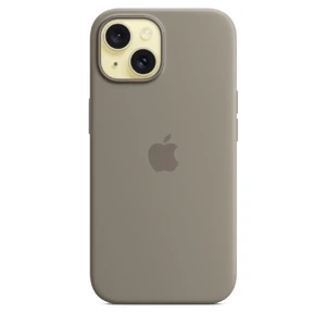 Силіконовий чохол Apple Silicone Case з MagSafe Clay (MT0Q3) для iPhone 15 - Фото 5