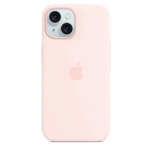 Силиконовый чехол Apple Silicone Case c MagSafe Light Pink (MT0U3) для iPhone 15 MT0U3 - Фото 1