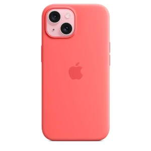 Силіконовий чохол Apple Silicone Case з MagSafe Guava (MT0V3) для iPhone 15 - Фото 4