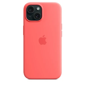 Силіконовий чохол Apple Silicone Case з MagSafe Guava (MT0V3) для iPhone 15 - Фото 7