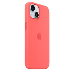 Силіконовий чохол Apple Silicone Case з MagSafe Guava (MT0V3) для iPhone 15 - Фото 2