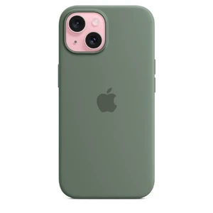 Силіконовий чохол Apple Silicone Case з MagSafe Cypress (MT0X3) для iPhone 15 - Фото 7