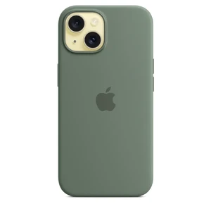 Силіконовий чохол Apple Silicone Case з MagSafe Cypress (MT0X3) для iPhone 15 - Фото 6