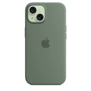 Силіконовий чохол Apple Silicone Case з MagSafe Cypress (MT0X3) для iPhone 15 - Фото 5