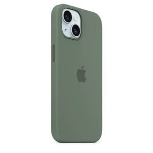 Силіконовий чохол Apple Silicone Case з MagSafe Cypress (MT0X3) для iPhone 15 - Фото 2