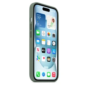 Силіконовий чохол Apple Silicone Case з MagSafe Cypress (MT183) для iPhone 15 Plus - Фото 3