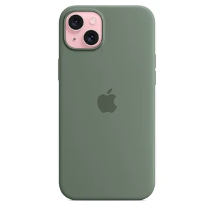 Силіконовий чохол Apple Silicone Case з MagSafe Cypress (MT183) для iPhone 15 Plus - Фото 4