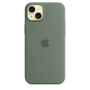 Силіконовий чохол Apple Silicone Case з MagSafe Cypress (MT183) для iPhone 15 Plus - Фото 5