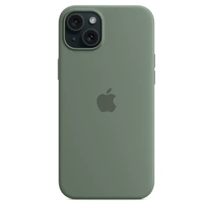 Силіконовий чохол Apple Silicone Case з MagSafe Cypress (MT183) для iPhone 15 Plus - Фото 7