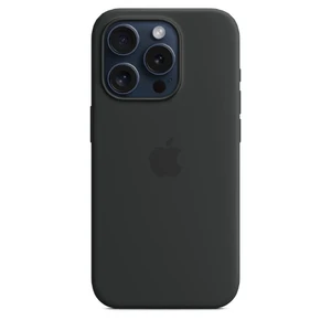 Силіконовий чохол Apple Silicone Case з MagSafe Black (MT1A3) для iPhone 15 Pro - Фото 2