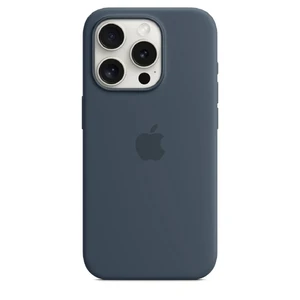 Силіконовий чохол iLoungeMax Silicone Case з MagSafe Storm Blue для iPhone 15 Pro OEM  - Фото 1