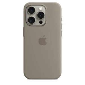 Силиконовый чехол Apple Silicone Case c MagSafe Clay (MT1Q3) для iPhone 15 Pro Max - Фото 4