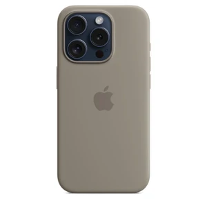 Силиконовый чехол Apple Silicone Case c MagSafe Clay (MT1Q3) для iPhone 15 Pro Max - Фото 5