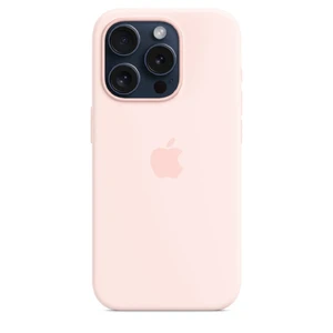 Силіконовий чохол Apple Silicone Case з MagSafe Light Pink (MT1F3) для iPhone 15 Pro - Фото 5