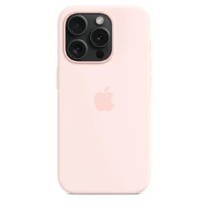 Силіконовий чохол Apple Silicone Case з MagSafe Light Pink (MT1F3) для iPhone 15 Pro - Фото 6