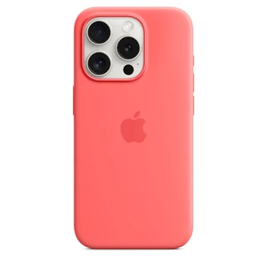 Силіконовий чохол iLoungeMax Silicone Case з MagSafe Guava для iPhone 15 Pro OEM  - Фото 1
