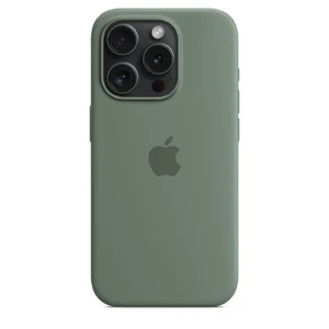 Силіконовий чохол Apple Silicone Case з MagSafe Cypress (MT1J3) для iPhone 15 Pro - Фото 6