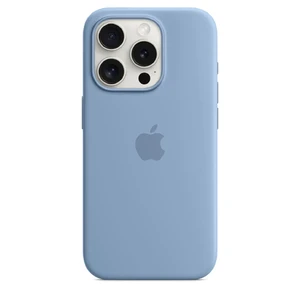 Силіконовий чохол iLoungeMax Silicone Case з MagSafe Winter Blue для iPhone 15 Pro OEM  - Фото 1