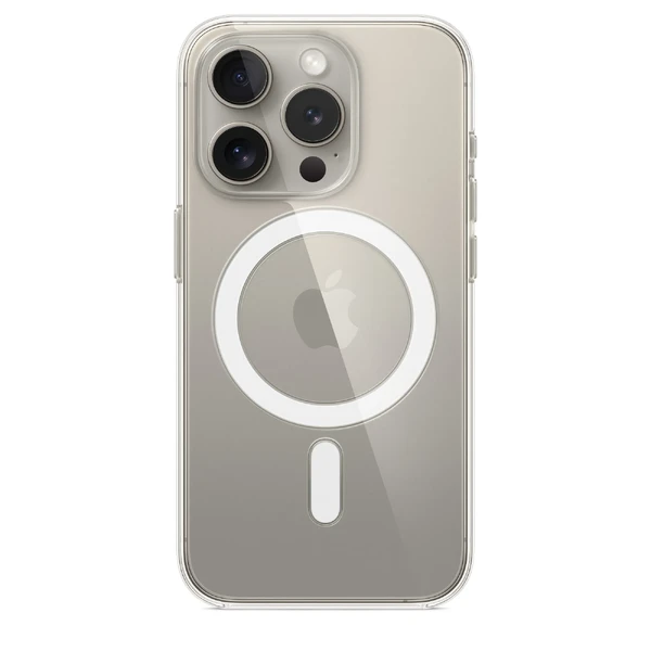 Прозрачный чехол Apple Clear Case с MagSafe (MT223) для iPhone 15 Pro в Сумах